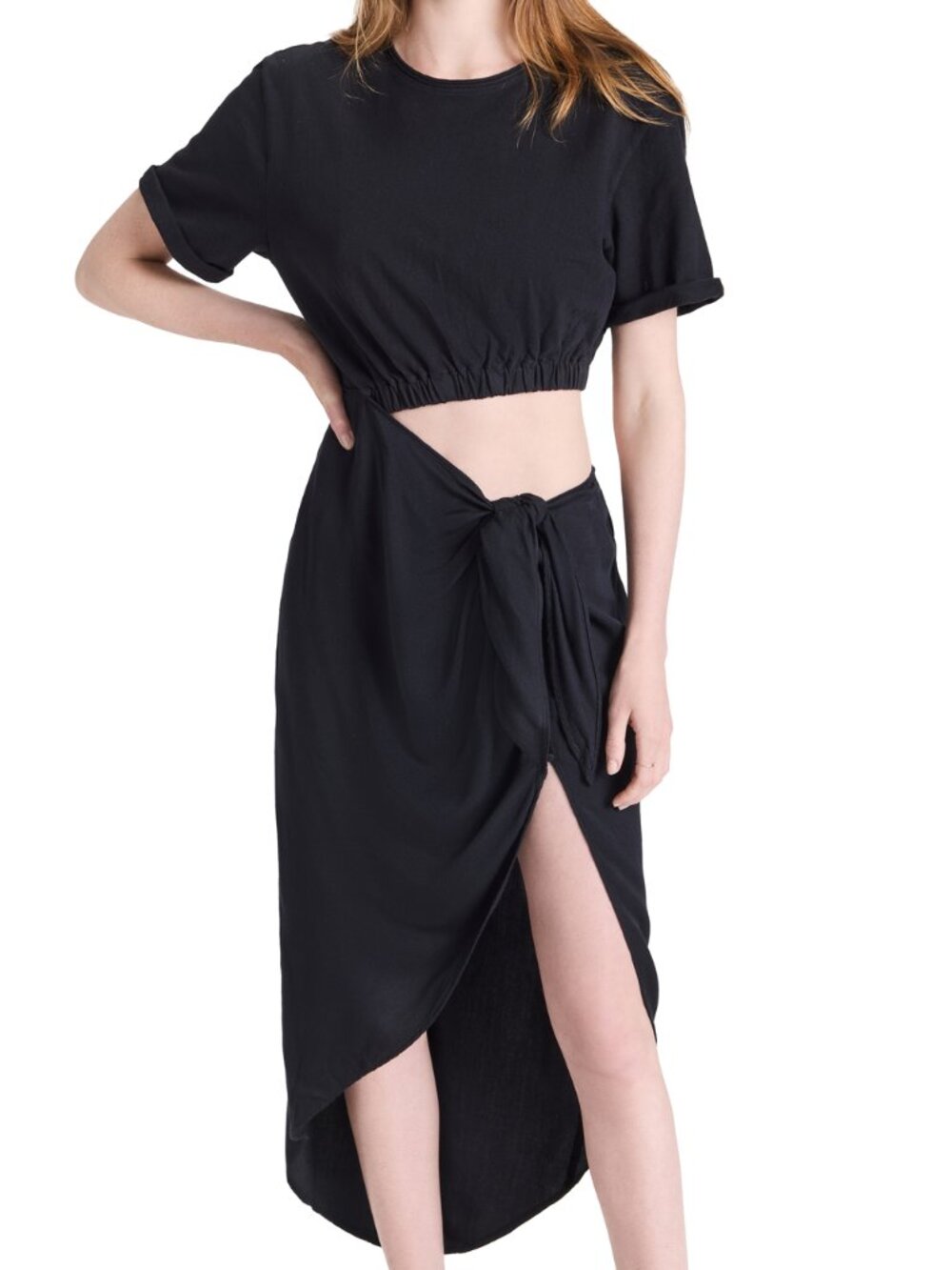 Free People Rae Cut Out Midi Dress